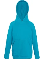 Fruit of the Loom Kids Lightweight Hooded Sweat Dětská mikina s kapucí 16.2009 azure blue Fruit of the Loom Kids Lightweight Hooded Sweat Dětská mikina s kapucí 16.2009 azure blue