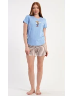 Dámské pyžamo šortky Bear Dámské pyžamo šortky Bear