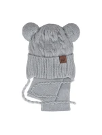 AJS 48-313 Chlapecká sada čepice+šátek AJS 48-313 Chlapecká sada čepice+šátek