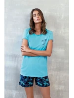 Dámské pyžamo Paleros turquise - ITALIAN FASHION