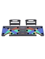 Multifunkční push-up deska HMS PU10 černá Multifunkční push-up deska HMS PU10 černá