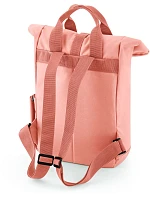 BagBase BG 118S Mini rolovací batoh s dvojitým držadlem 52.118S blush pink