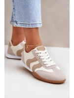 Klasické Dámské Tenisky Z Eko Kůže Béžové Maretina