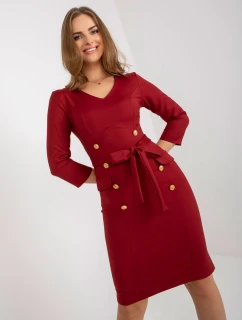 LK SK šaty 507838.93 tmavě červená