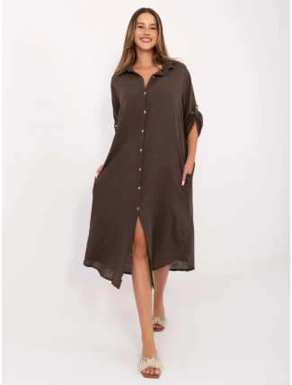 TW SK BI šaty 24135.81 tmavě hnědé