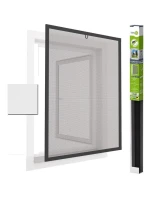 ALU OKENNÍ MOSKYTIÉRA 100X120 BÍLÁ