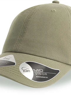 Atlantis Headwear Fraser 6 panelová kšiltovka 33.0104 khaki