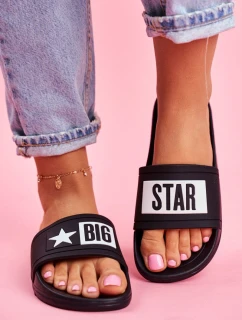 Dámské Nazouváky Big Star Černé DD274A266