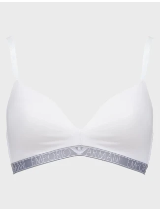 Dámská podprsenka 164410 4R223 00010 bílá - Emporio Armani