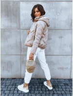 Dámská prošívaná bunda LIDIL béžová FashionStreet TY3830