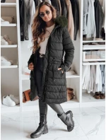Dámská zimní bunda parka TRENDNEL oboustranná s kapucí černá FashionStreet TY5023