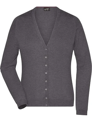 Daiber JN 660 Dámský pletený cardigan s výstřihem do V 02.0660 anthracite melange Daiber JN 660 Dámský pletený cardigan s výstřihem do V 02.0660 anthracite melange