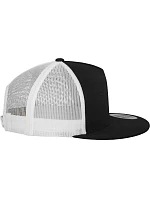 Flexfit 6006 5 panelová Trucker kšiltovka 55.6006 black/black/white Flexfit 6006 5 panelová Trucker kšiltovka 55.6006 black/black/white
