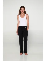 Vamp - Jednobarevné dlouhé kalhoty 20215 - Vamp Vamp - Jednobarevné dlouhé kalhoty 20215 - Vamp