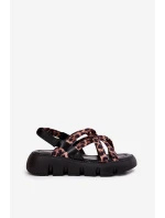 Dámské Sandály Na Platformě S Pásky Leopardí Filamira Dámské Sandály Na Platformě S Pásky Leopardí Filamira