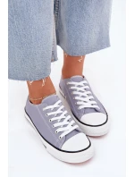 Dámské Klasické Tenisky Modré Omerta