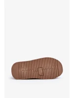 Platforma Sněhule Se Světle Hnědým Vzorem Udra Platforma Sněhule Se Světle Hnědým Vzorem Udra