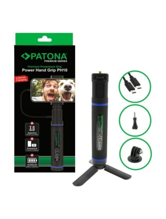 PATONA Premium Grip Power Hand PH10 s vestavěnou powerbankou