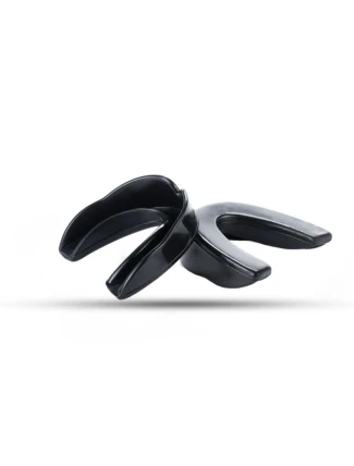 Chránič zubů + krabička - černý | Standardní