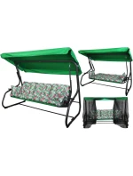 3MÍSTNÁ ZAHRADNÍ HOUPAČKA MATYLDA S MOSKYTIÉROU