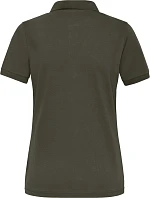 Daiber JN 1805 Dámské pracovní elastické bio polo - Solid 02.1805 olive