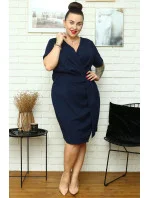 Dámské šaty SA958 modré - Karko