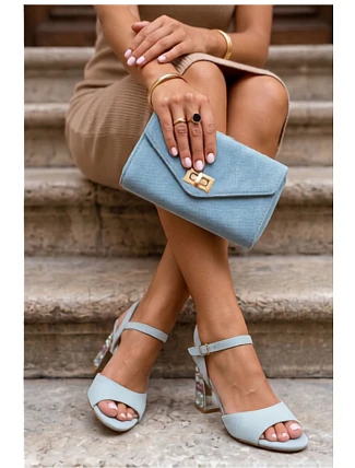 Sandály na podpatku  model 228952 Step in style