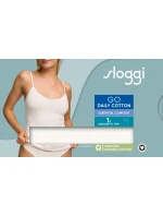 sloggi GO Daily Cotton Spaghetti Top - WHITE - SLOGGI WHITE - SLOGGI
