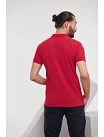 Russell Athletic 566M Pánské elastické piqué polo 10.566M white Russell Athletic 566M Pánské elastické piqué polo 10.566M white
