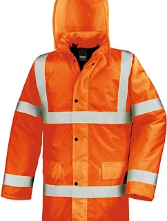 Result R 218X EN ISO 20471:2013 bezpečnostní parka 30.218X fluorescent orange