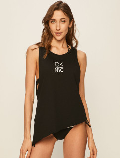 Plážový top KW0KW01026-BEH černá - Calvin Klein