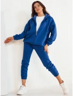 Dámská tepláková souprava AMILIA PREMIUM modrá FashionStreet AY0773 Dámská tepláková souprava AMILIA PREMIUM modrá FashionStreet AY0773