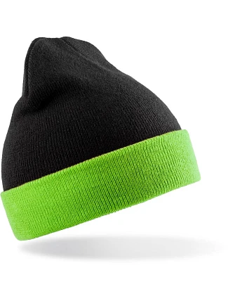 Result Headwear RC 930X Pletená čepice "Black Compass" 28.930X black/lime Result Headwear RC 930X Pletená čepice "Black Compass" 28.930X black/lime