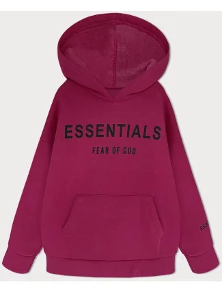 Hrubší dámská klokaní mikina ve fuchsijové barvě (22936) Hrubší dámská klokaní mikina ve fuchsijové barvě (22936)