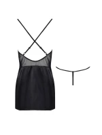 Dámská erotická košilka Marinela black - BEAUTY NIGHT FASHION