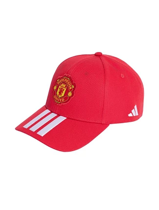 Adidas Manchester United baseballová čepice červená KT0648 Adidas Manchester United baseballová čepice červená KT0648