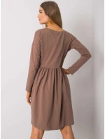 Šaty RV SK 5889.41P hnědá Šaty RV SK 5889.41P hnědá