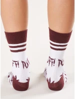 Ponožky WS SR 5046.48 bordó
