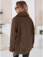 Dámská přechodná bunda ORLANDO hnědá FashionStreet TY3610