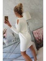 Šaty s potiskem Dream ecru Šaty s potiskem Dream ecru