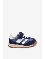 Dětské tenisky Sportovní boty na suchý zip tmavě modré Viona