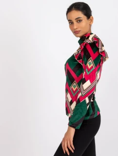 Halenka DHJ BZ 6533C 1.81P tmavě zelená