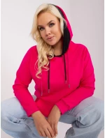 Mikina RV BL 9087.77P fuchsiová