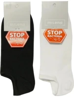 Pánské mini ponožky STOP bacteria 0538 - Milena