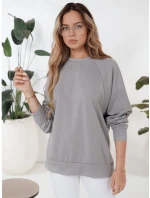 UZORI dámská mikina šedá FashionStreet BY1295 UZORI dámská mikina šedá FashionStreet BY1295