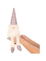 DEKORATIVNÍ TRPASLÍK LESKLÝ SANTA 38+20CM RŮŽOVÝ DEKORATIVNÍ TRPASLÍK LESKLÝ SANTA 38+20CM RŮŽOVÝ