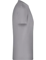 Daiber 8008 Pánské tričko z bio bavlny 02.8008 steel grey Daiber 8008 Pánské tričko z bio bavlny 02.8008 steel grey
