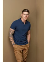 Stedman Stretch Polo Pánské elastické piqué polo z těžké bavlny 05.9640 black opal