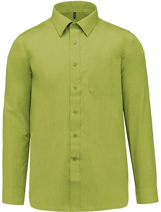 Kariban K 545 Popelínová košile "Jofrey" s dlouhým rukávem 20.K545 burnt lime Kariban K 545 Popelínová košile "Jofrey" s dlouhým rukávem 20.K545 burnt lime