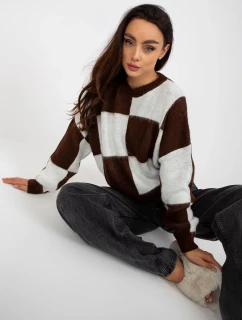 Jumper EM SW 1034 01.91 bílo-hnědý